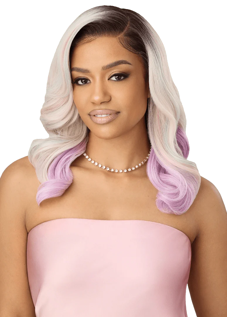Outre Airtied Human Hair Blend Wig – HHB-Soft Curls 18" - Image 3