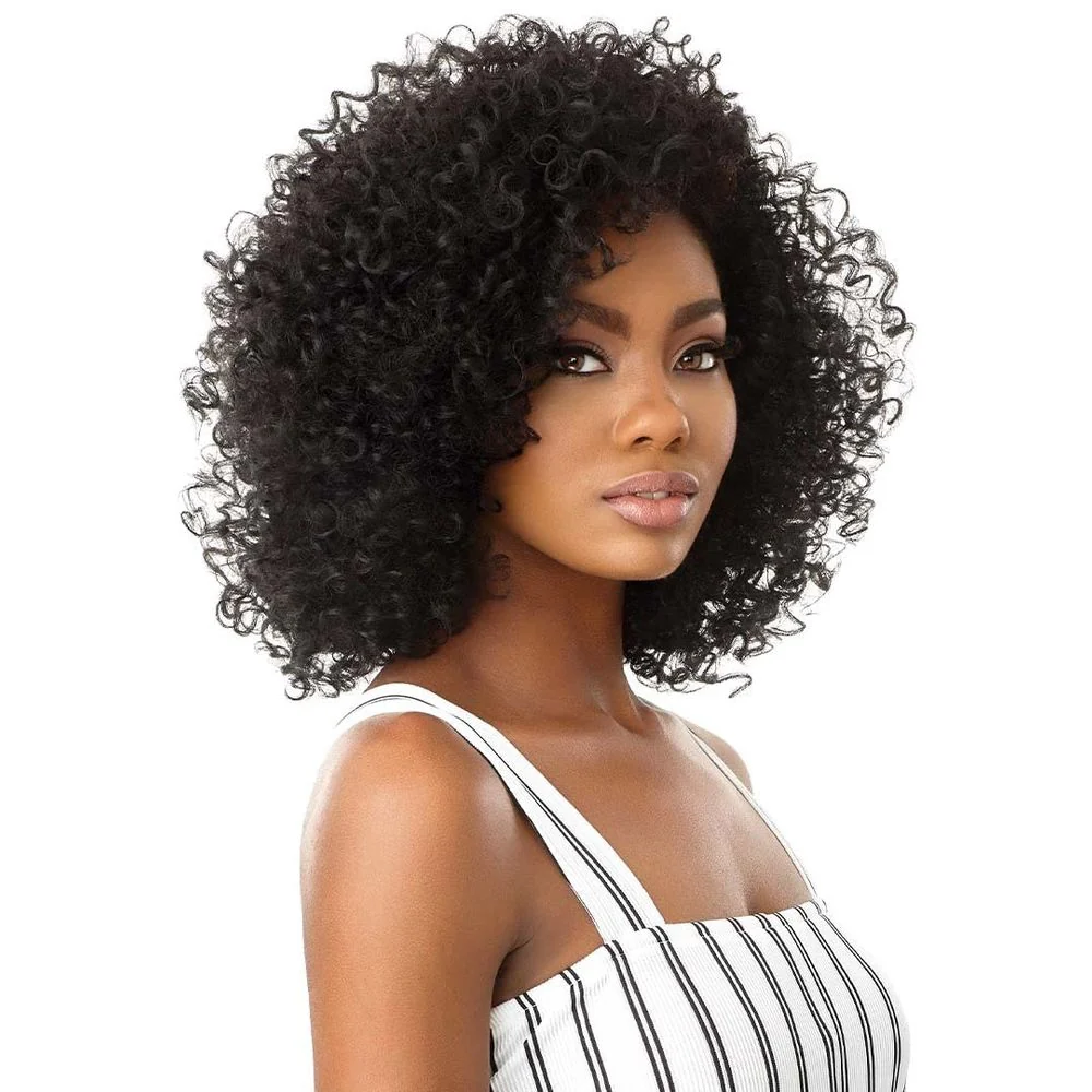 Outre Big Beautiful Hair Synthetic Half Wig - 3A Passion Curl - Image 3
