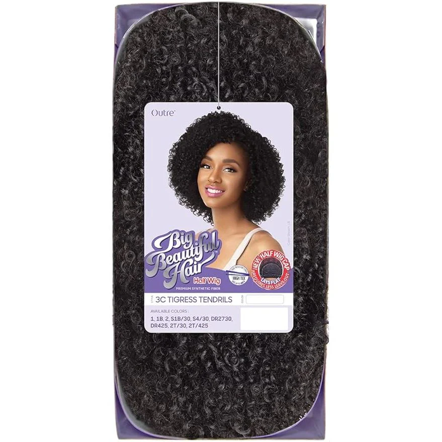 Outre Big Beautiful Hair Half Wig β 3C Tigress Tendrils - Image 6