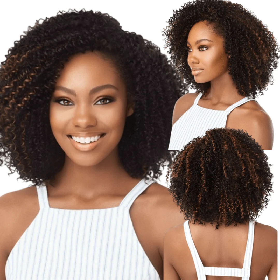 Outre Big Beautiful Hair Half Wig β 4A Sizzle Spiral