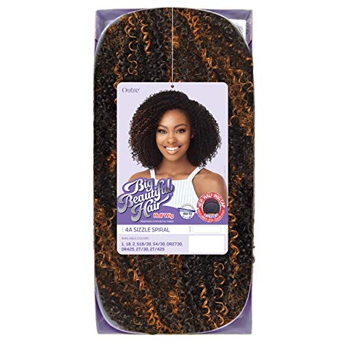 Outre Big Beautiful Hair Half Wig β 4A Sizzle Spiral - Image 4