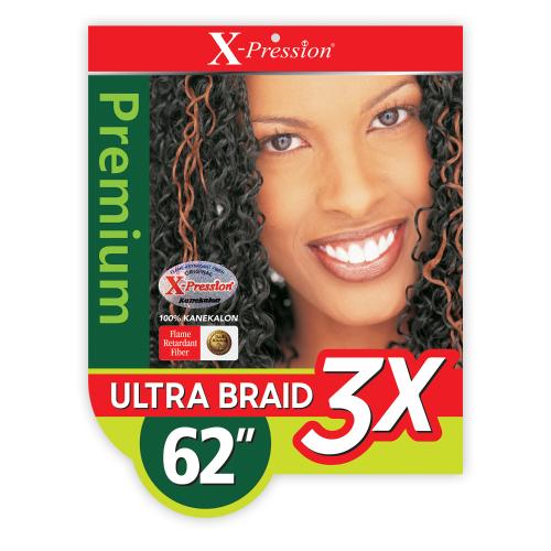 Outre X-Pression 3x Pre-Stretched Braiding Hair 62" - Image 2