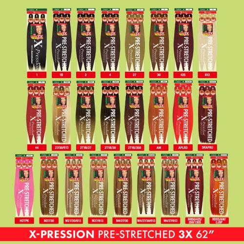 Outre X-Pression 3x Pre-Stretched Braiding Hair 62" - Image 6