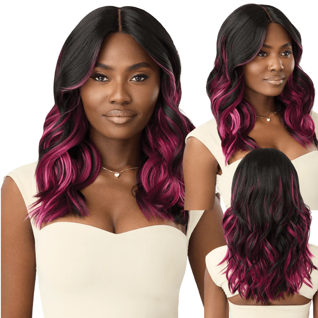 Outre Color Bomb Synthetic HD Lace Front Wig - CB 101