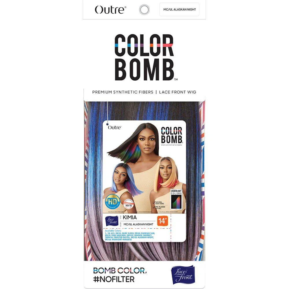 Outre Color Bomb Synthetic HD Lace Front Wig - Kimia - Image 11