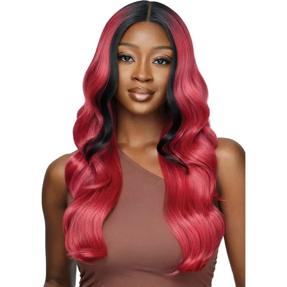 Outre Color Bomb Synthetic Lacefront Wig - Honor - Image 2