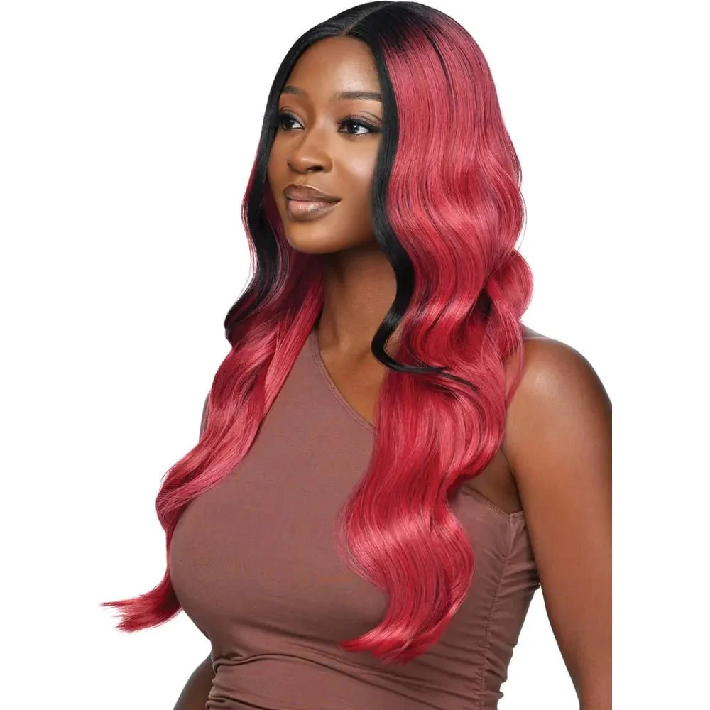 Outre Color Bomb Synthetic Lacefront Wig - Honor - Image 3