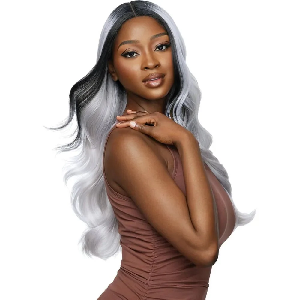 Outre Color Bomb Synthetic Lacefront Wig - Honor - Image 7