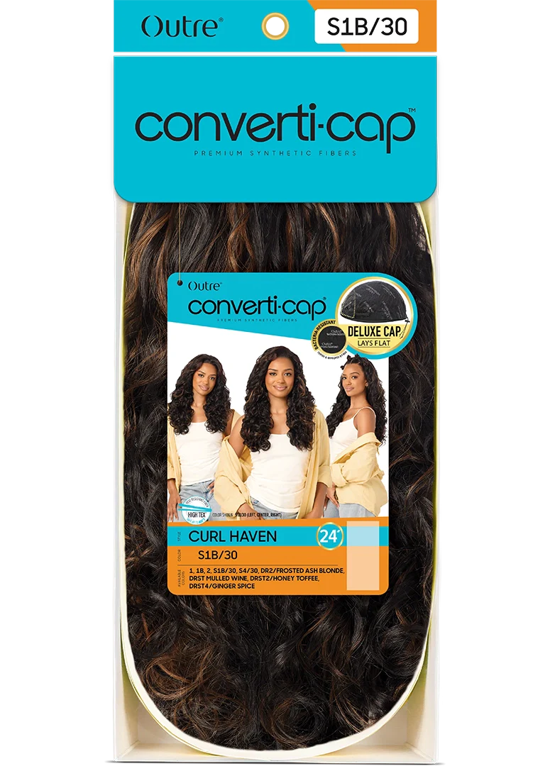 Outre Converti-Cap Synthetic Half Wig - Curl Haven - Image 11