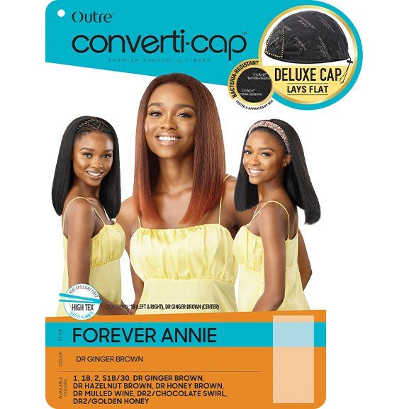 Outre Converti-Cap Synthetic Half Wig - Forever Annie - Image 4