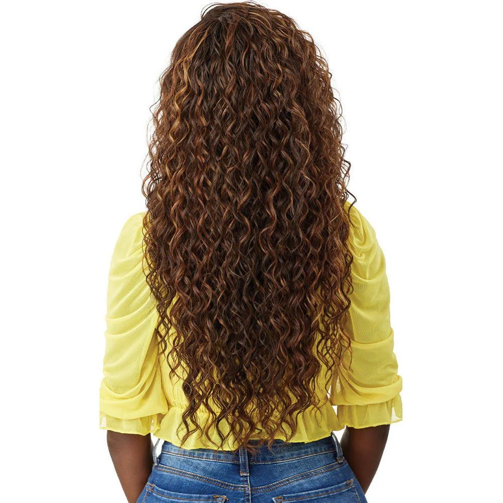 Outre Converti-Cap Synthetic Half Wig - Wet & Wavy Beach Beauty - Image 7