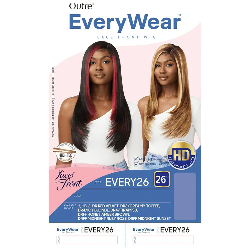 Outre EveryWear Synthetic HD Lace Front Wig - Every 26 - Image 6