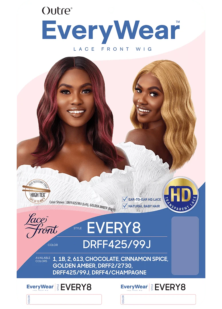 Outre EveryWear Synthetic HD Lace Front Wig - Every 8 - Image 7