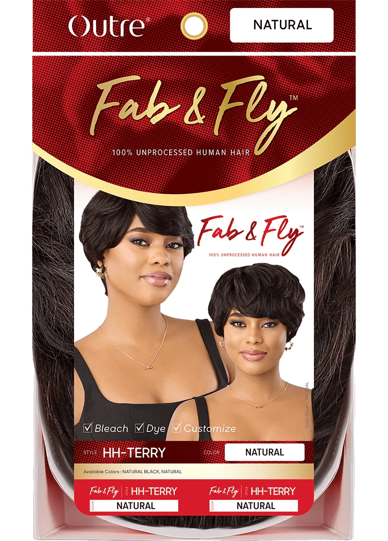 Outre Fab & Fly 100% Human Hair Full Wig โ HH-Terry - Image 2