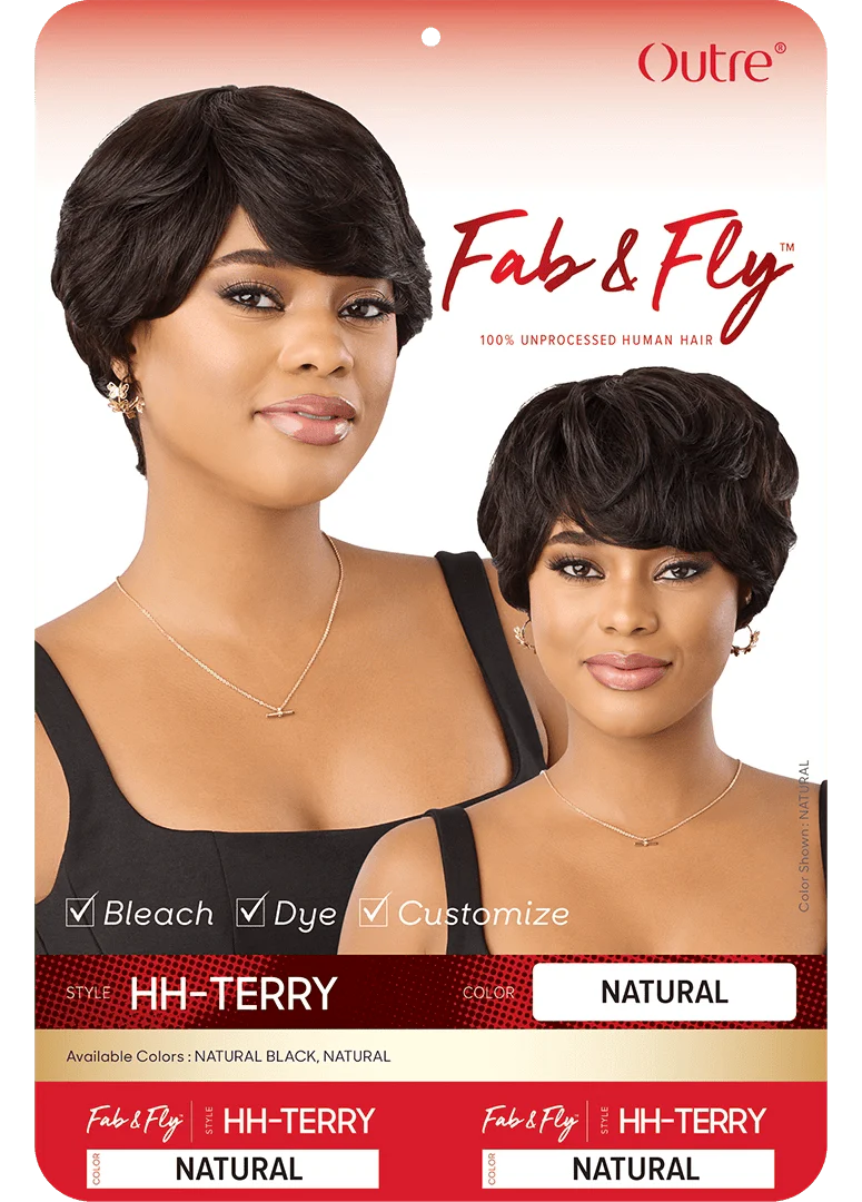 Outre Fab & Fly 100% Human Hair Full Wig โ HH-Terry - Image 3