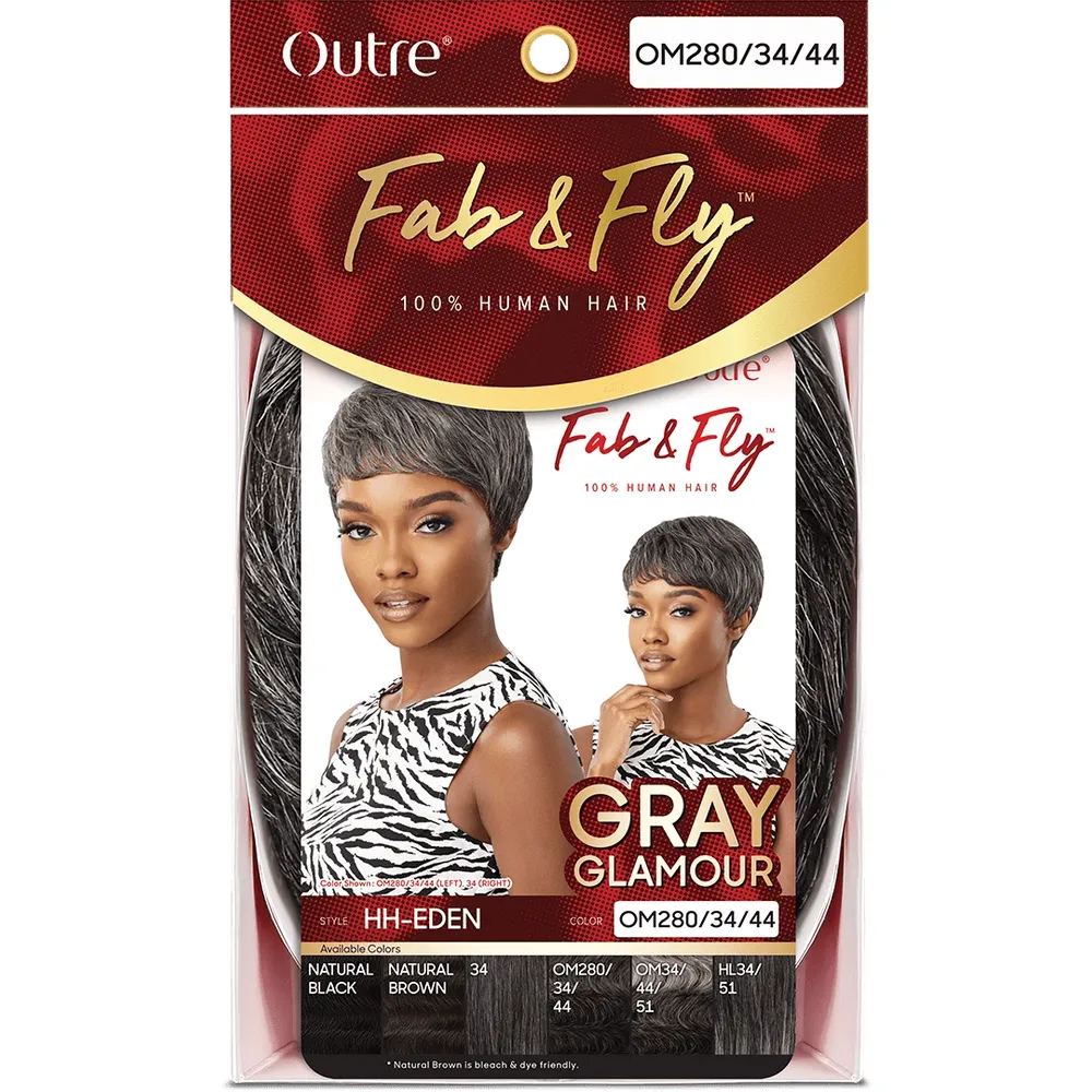 Outre Fab & Fly 100% Unprocessed Human Hair Full Wig - HH EDEN - Image 7