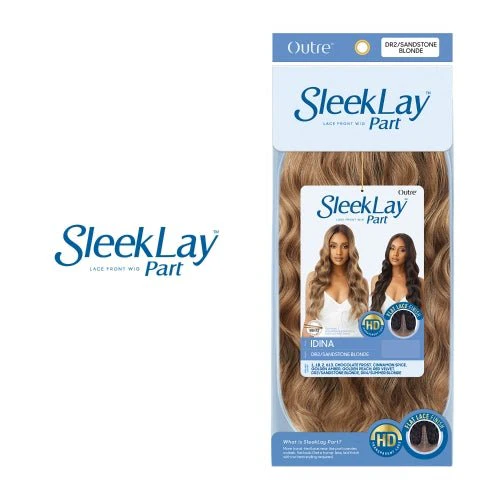Outre HD Lace Front Wig SleekLay Part – Idina - Image 6