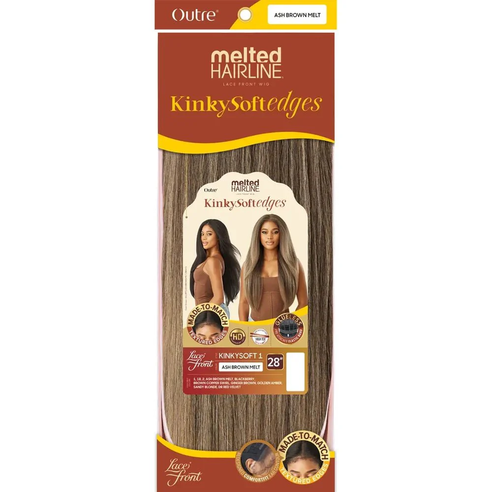 Outre Melted Hairline Kinky Soft Edges HD Lace Front Wig - Kinky Soft 1 - Image 8