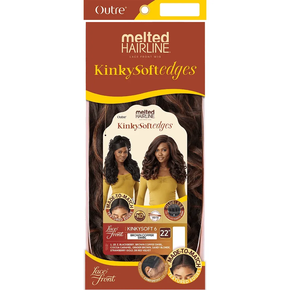 Outre Melted Hairline Kinky Soft Edges HD Lace Front Wig Kinky Soft 6 - Image 8