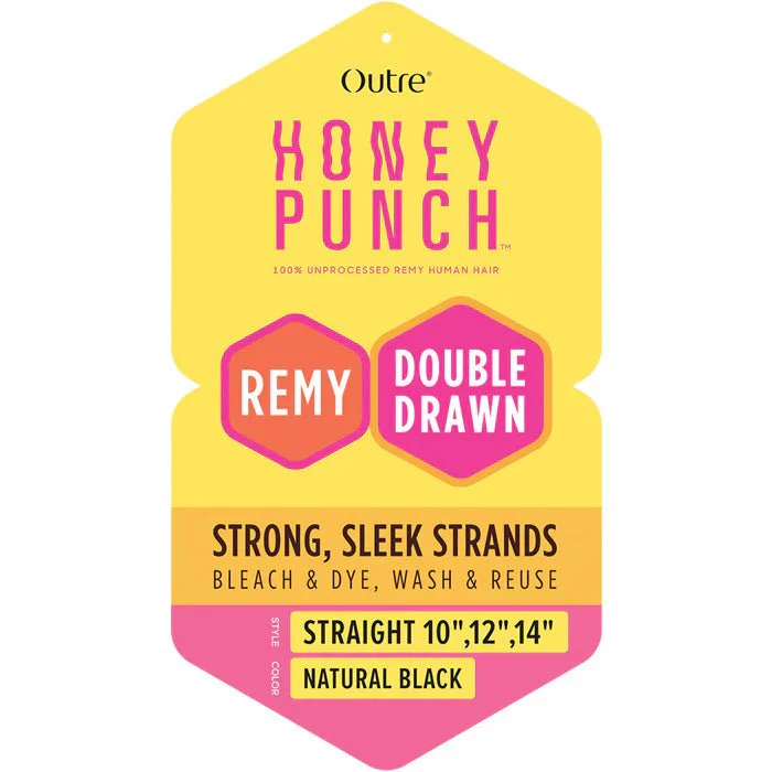 Outre Honey Punch 100% Unprocessed Remy Human Hair - Straight Multi - Image 2