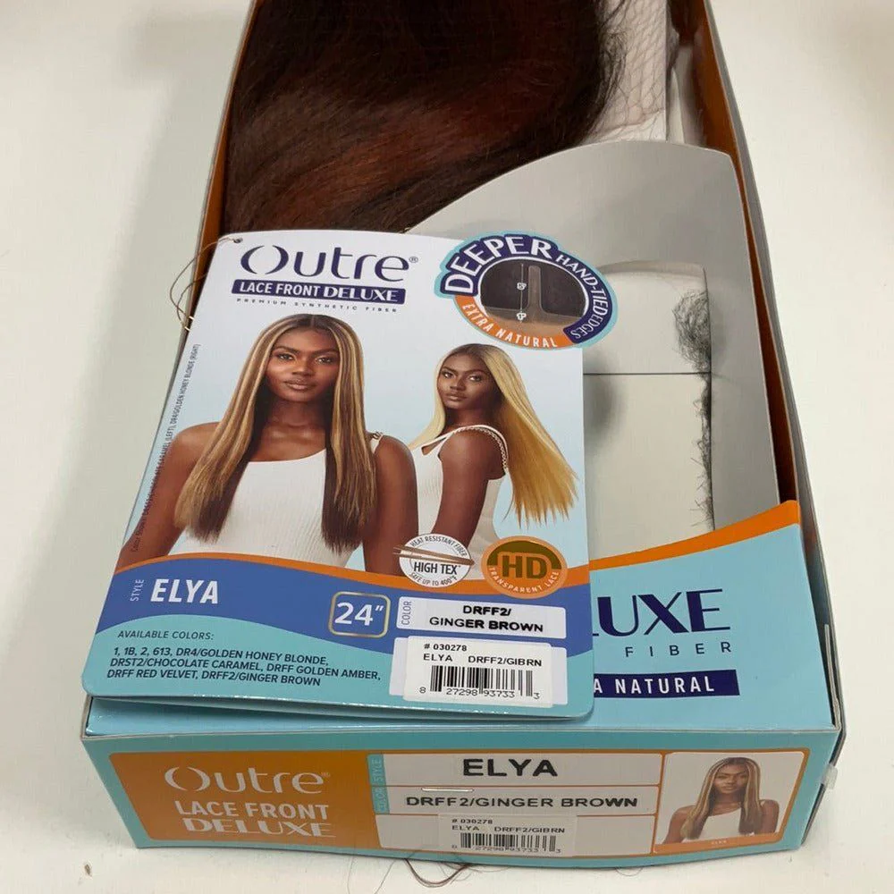 Outre Lace Front Deluxe HD Synthetic Lace Front Wig - Elya - Image 12