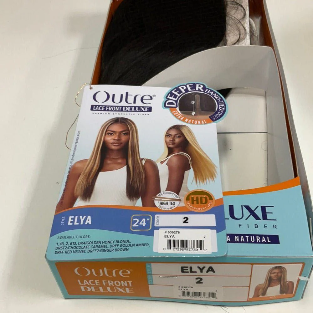 Outre Lace Front Deluxe HD Synthetic Lace Front Wig - Elya - Image 8