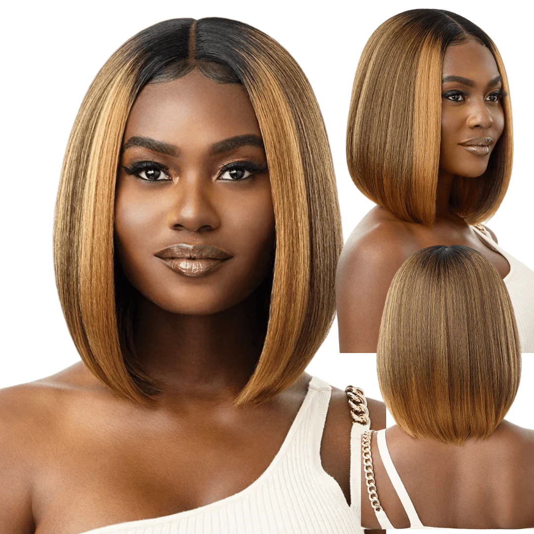 Outre Lace Front Deluxe Premium Synthetic HD Lace Front Wig - Collina 12"
