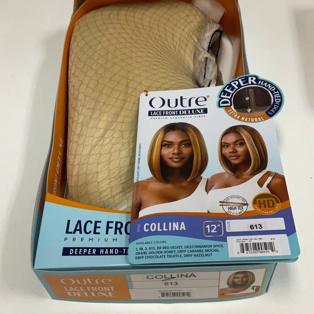 Outre Lace Front Deluxe Premium Synthetic HD Lace Front Wig - Collina 12" - Image 12
