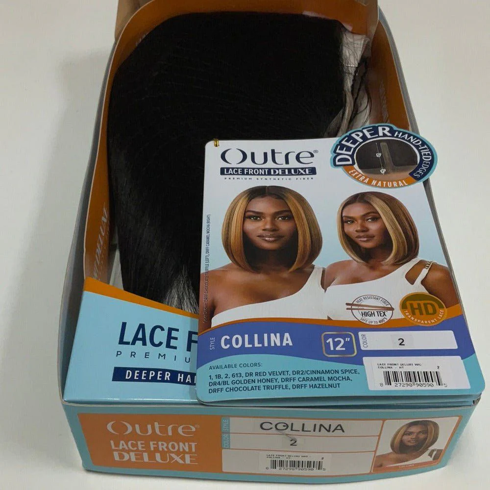 Outre Lace Front Deluxe Premium Synthetic HD Lace Front Wig - Collina 12" - Image 15