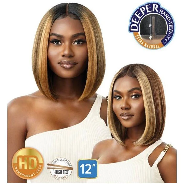Outre Lace Front Deluxe Premium Synthetic HD Lace Front Wig - Collina 12" - Image 6