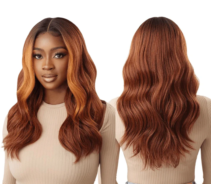 Outre Lace Front HD Synthetic SleekLay Wig - Genevive - Image 2