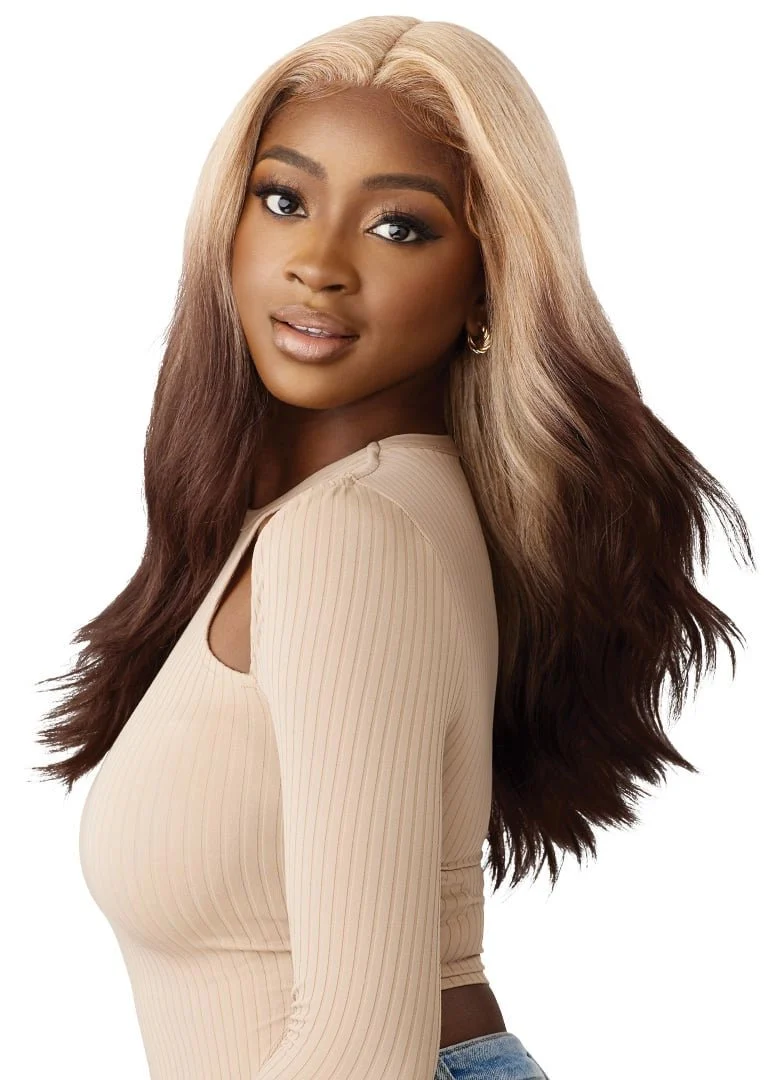 Outre Lace Front HD Synthetic SleekLay Wig - Genevive - Image 4