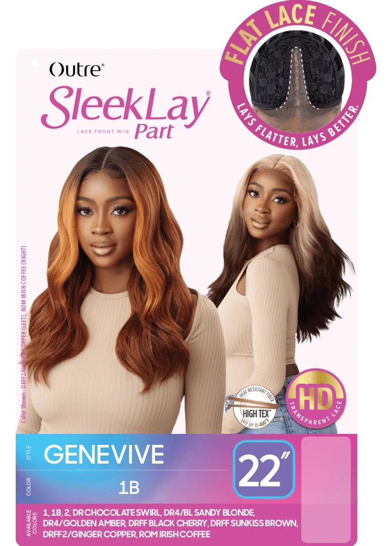 Outre Lace Front HD Synthetic SleekLay Wig - Genevive - Image 7