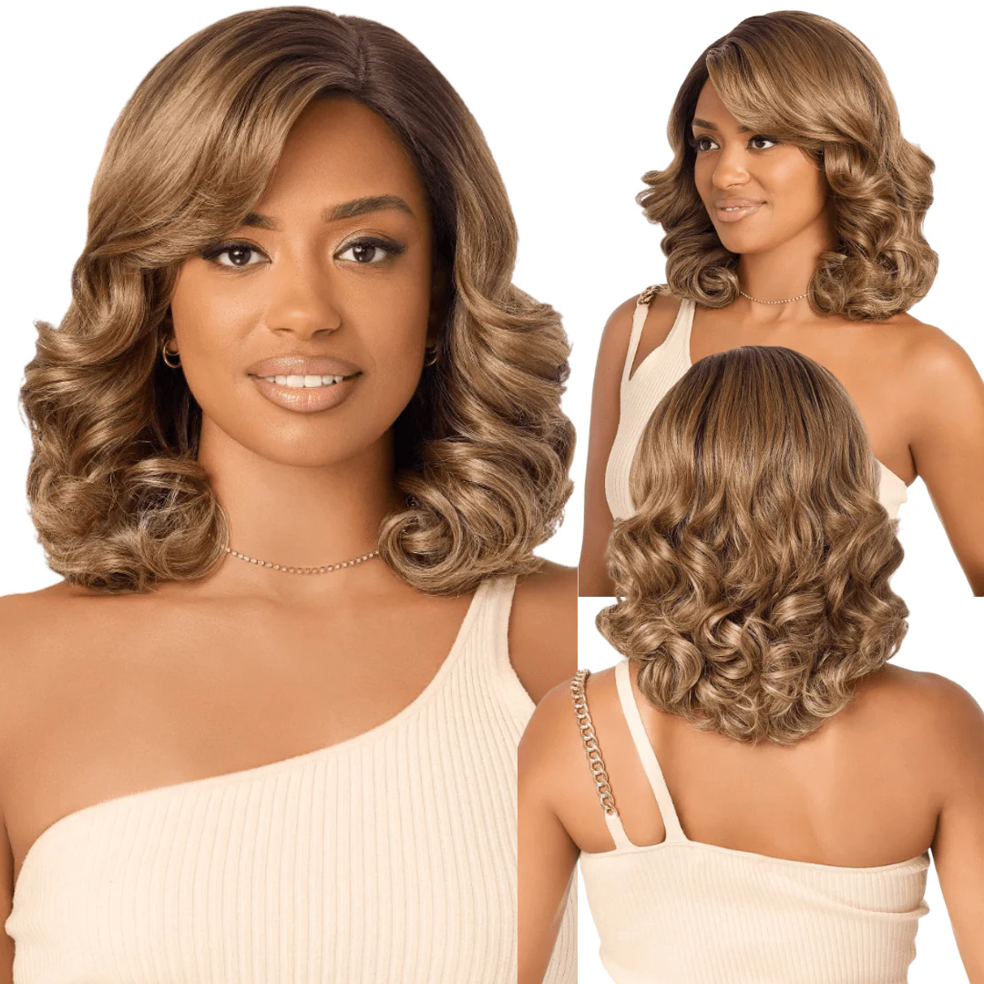 Outre Lace Front Synthetic HD Lace Front Wig โ Clairene