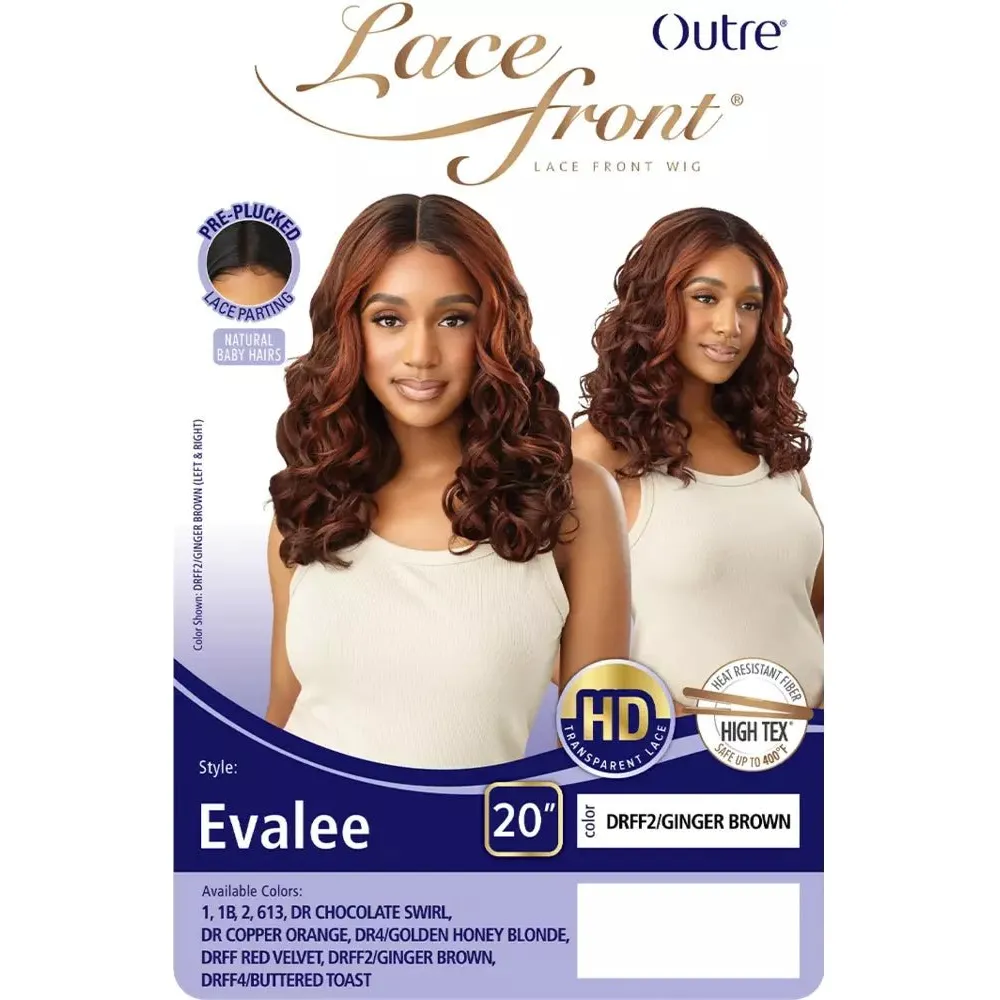 Outre Lace Front Synthetic HD Lace Front Wig - Evalee - Image 5