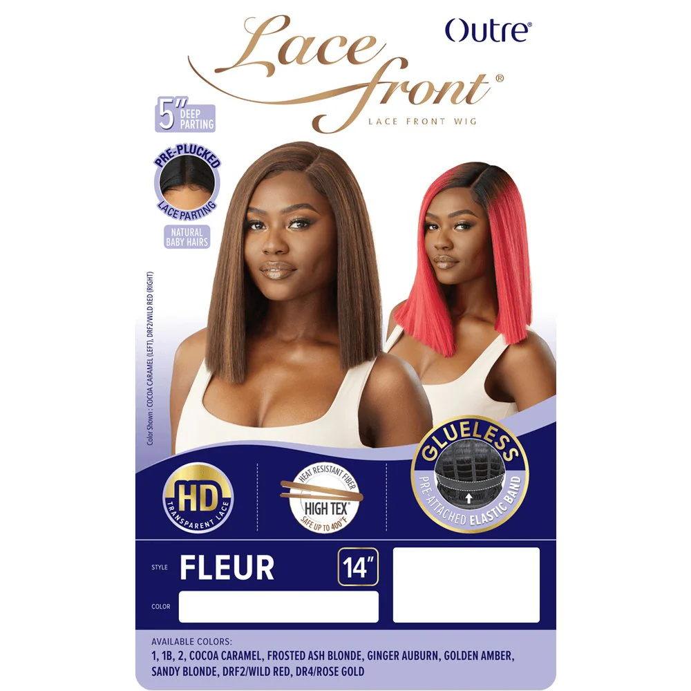 Outre Lace Front Synthetic HD Lace Front Wig - Fleur - Image 6