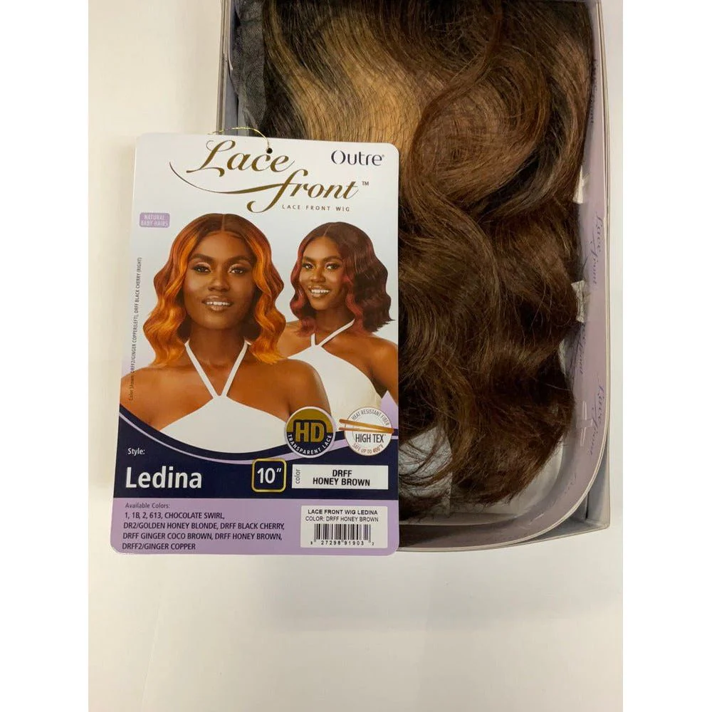 Outre Lace Front Synthetic HD Lace Front Wig - Ledina - Image 11