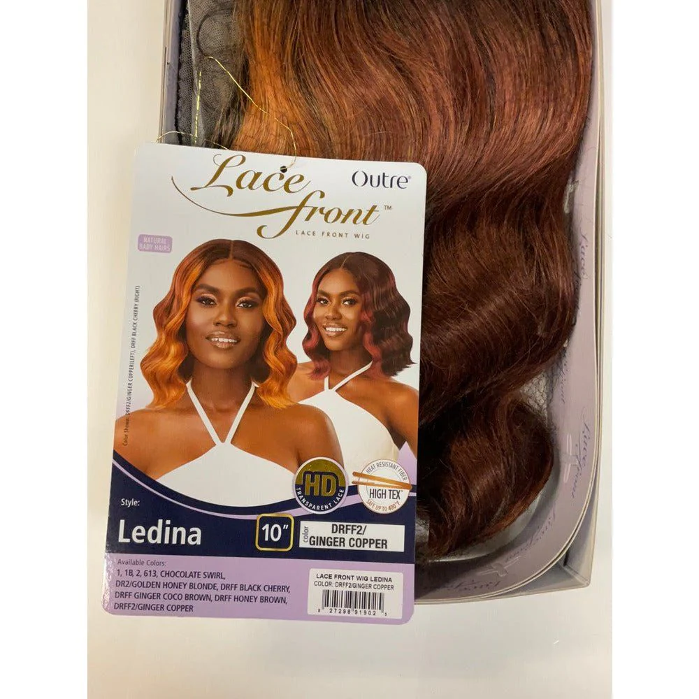 Outre Lace Front Synthetic HD Lace Front Wig - Ledina - Image 12
