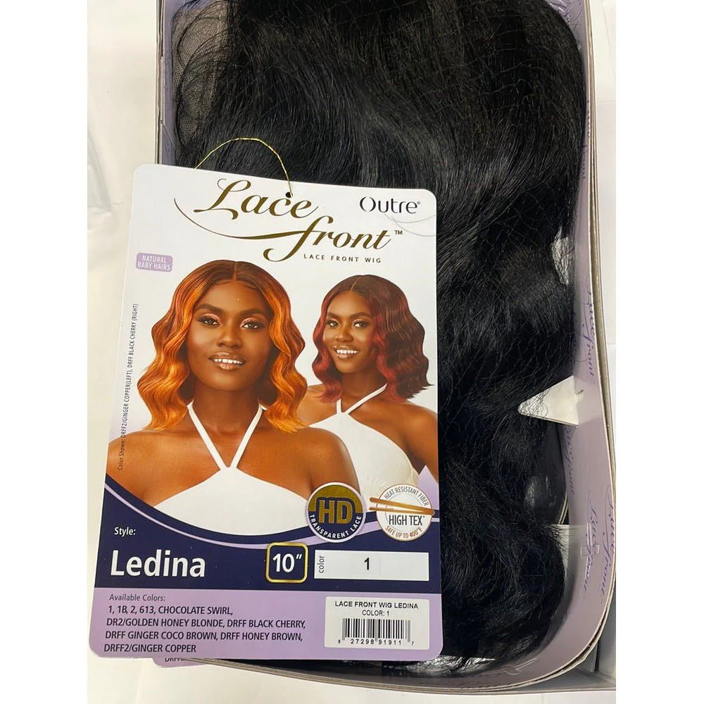 Outre Lace Front Synthetic HD Lace Front Wig - Ledina - Image 14