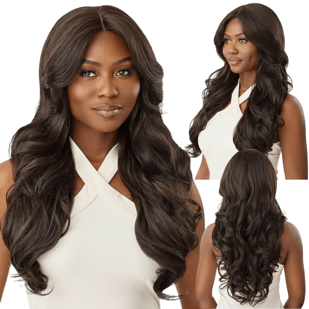 Outre Lace Front Synthetic HD Lace Front Wig - Zaydell
