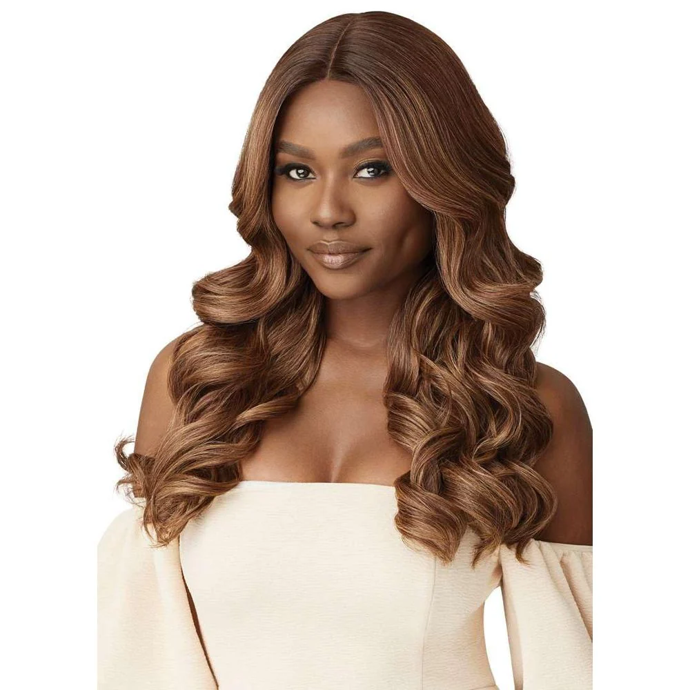 Outre Synthetic HD Lace Lace Front Wig - Haseena 24β - Image 3