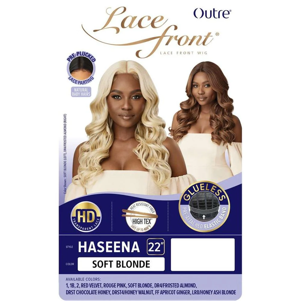 Outre Synthetic HD Lace Lace Front Wig - Haseena 24β - Image 4