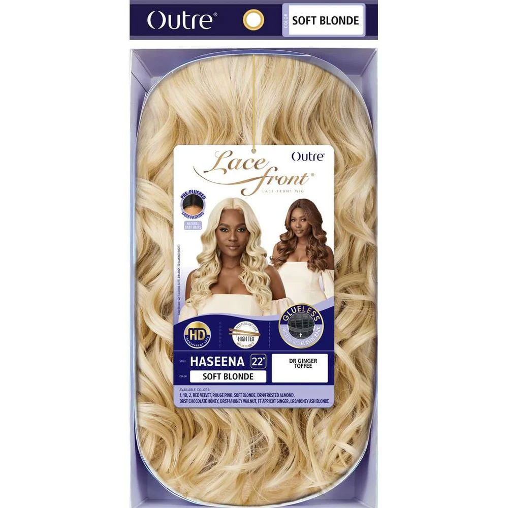 Outre Synthetic HD Lace Lace Front Wig - Haseena 24β - Image 5