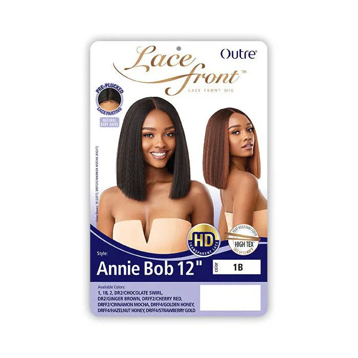 Outre Synthetic HD Lace Lace Front Wig - Annie Bob 12β - Image 5