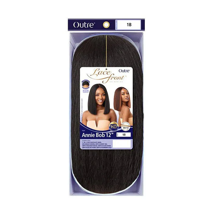 Outre Synthetic HD Lace Lace Front Wig - Annie Bob 12β - Image 6