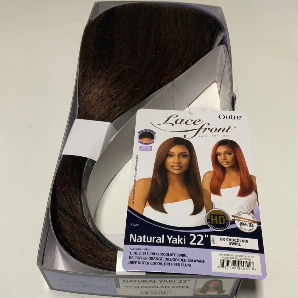 Outre Lace Front Synthetic Lace Wig - Natural Yaki 22" - Image 10