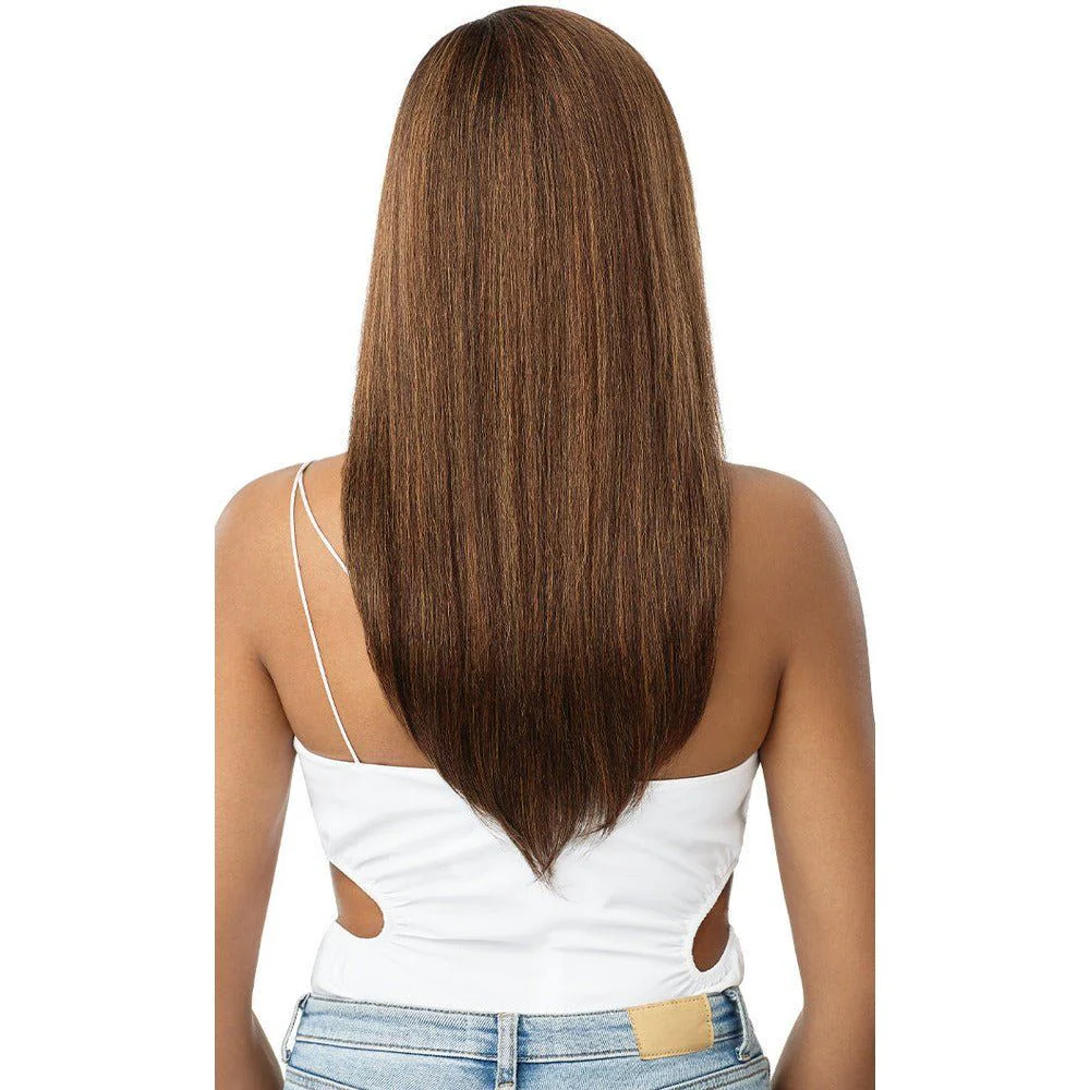 Outre Lace Front Synthetic Lace Wig - Natural Yaki 22" - Image 4