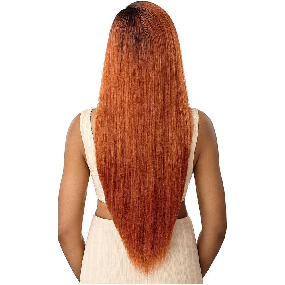 Outre Lace Front Synthetic Lace Wig - Natural Yaki 30" - Image 5