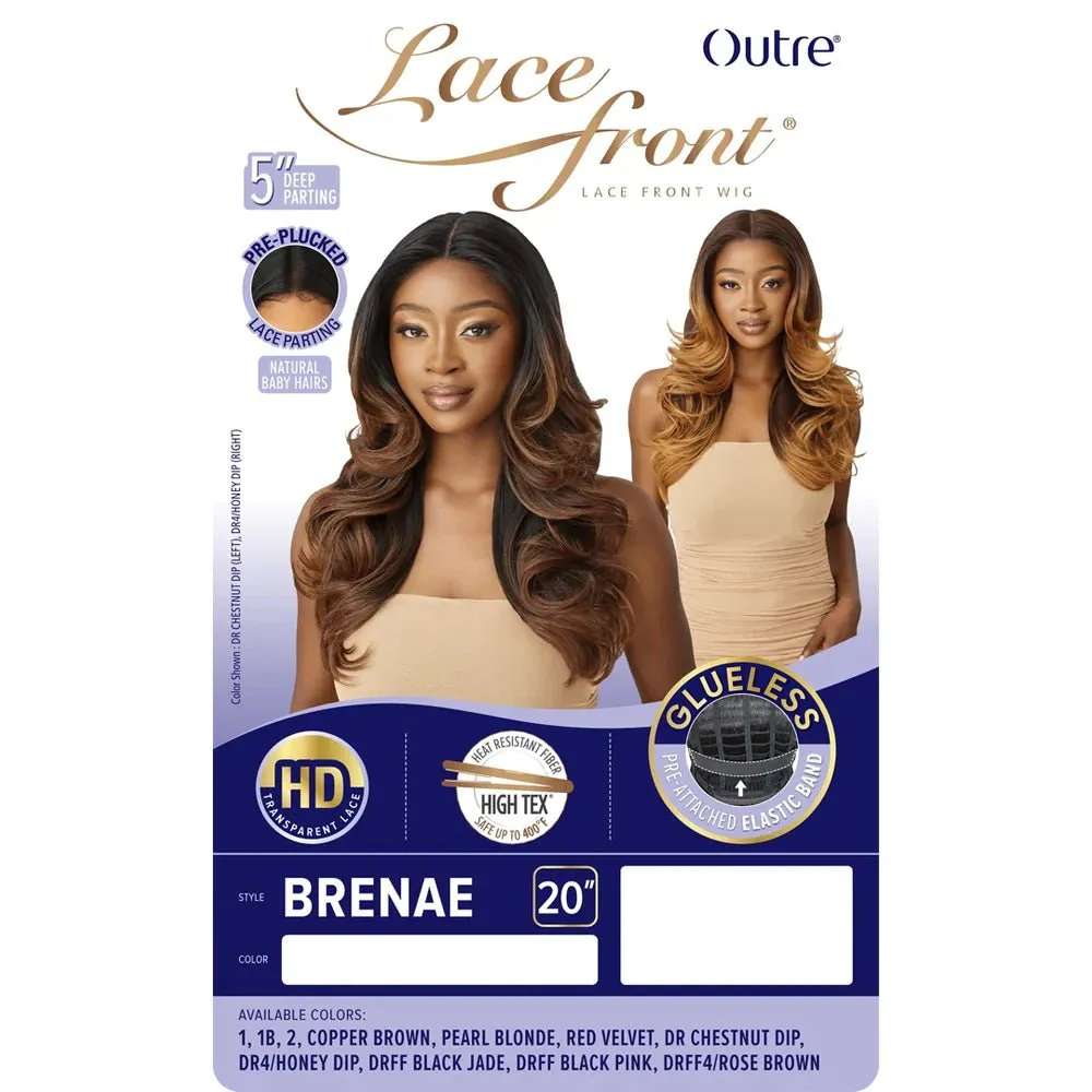 Outre Lace Front Sythetic Lace Front Wig - Brenae - Image 6