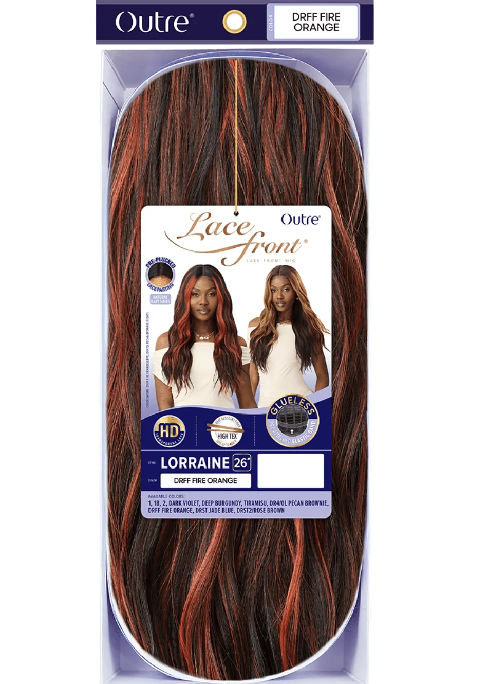 Outre Lace Front Synthetic HD Lace Front Wig - Lorraine - Image 8